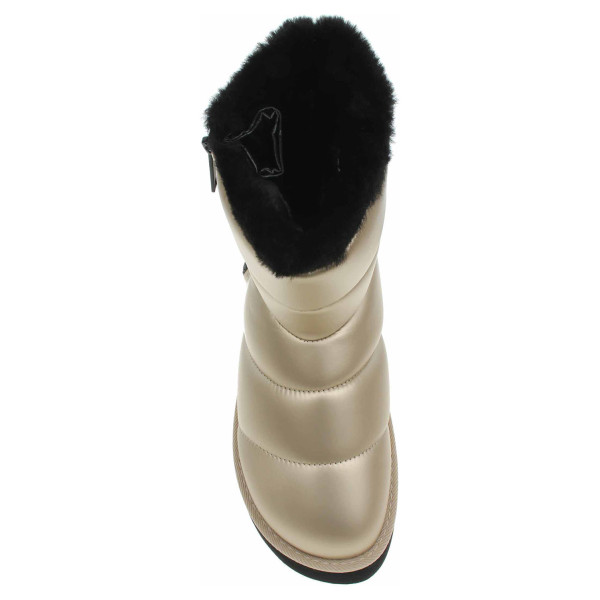 detail Dámské sněhule Karl Lagerfeld KL48554 HGD Gold Synth