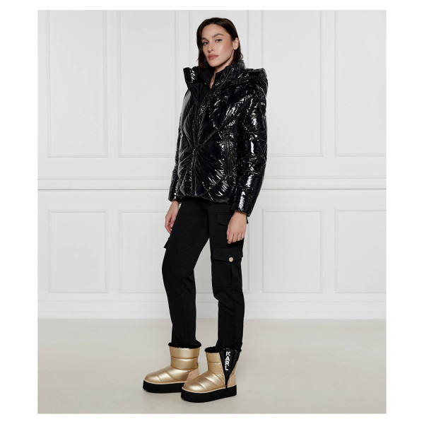 detail Dámské sněhule Karl Lagerfeld KL48554 HGD Gold Synth