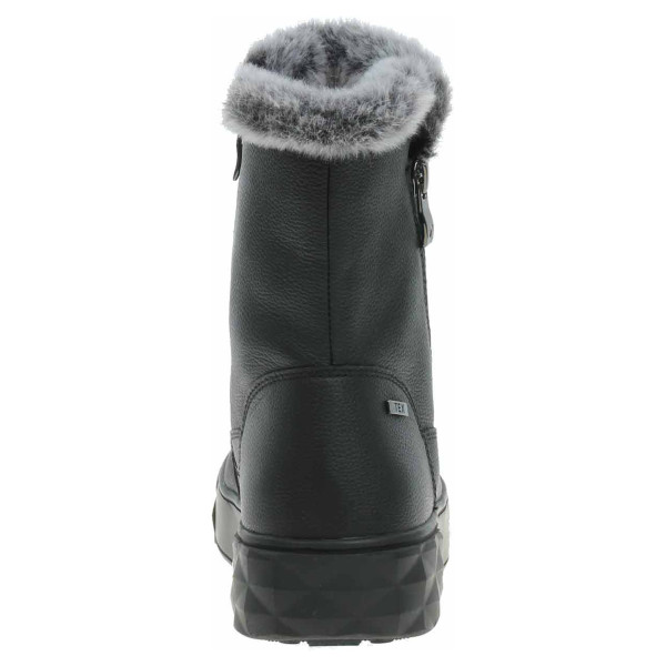 detail Dámské polokozačky Caprice 9-26402-43 black nappa