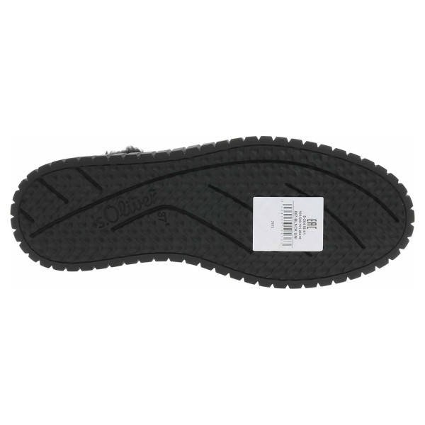 detail Dámské polokozačky s.Oliver 5-26418-41 black uni