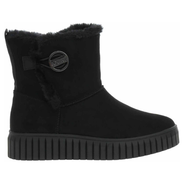 detail Dámské polokozačky s.Oliver 5-26418-41 black uni