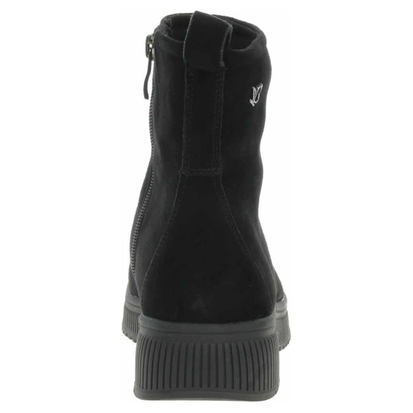 detail Dámské polokozačky Caprice 9-26403-45 black suede