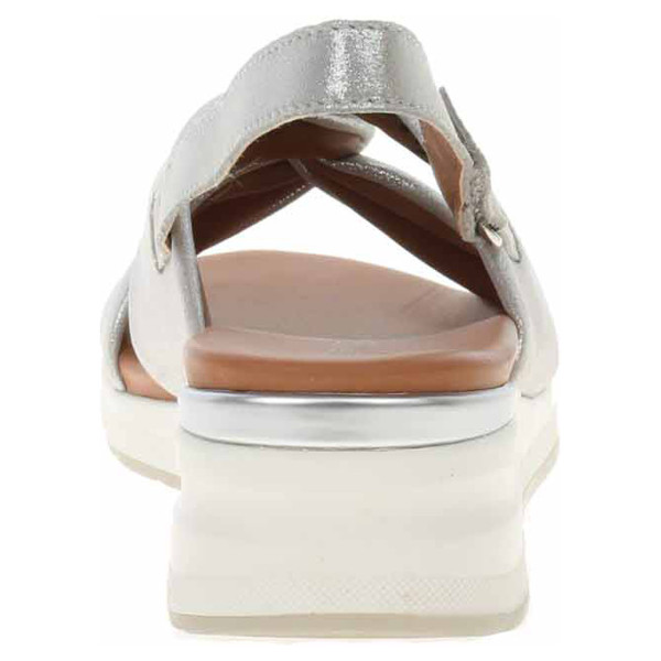 detail Dámské sandály Caprice 9-28300-20 stone metallic