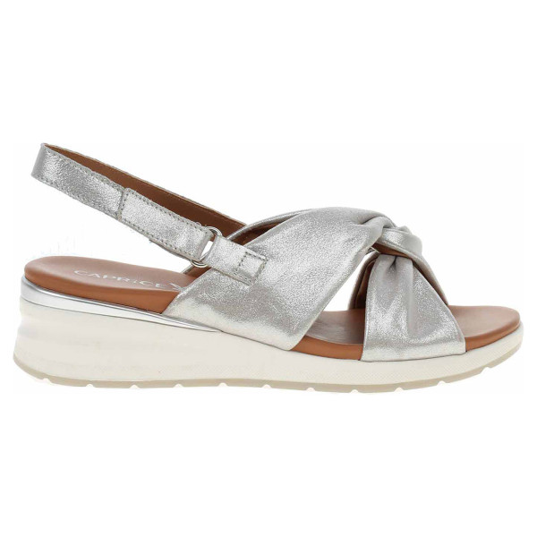 detail Dámské sandály Caprice 9-28300-20 stone metallic