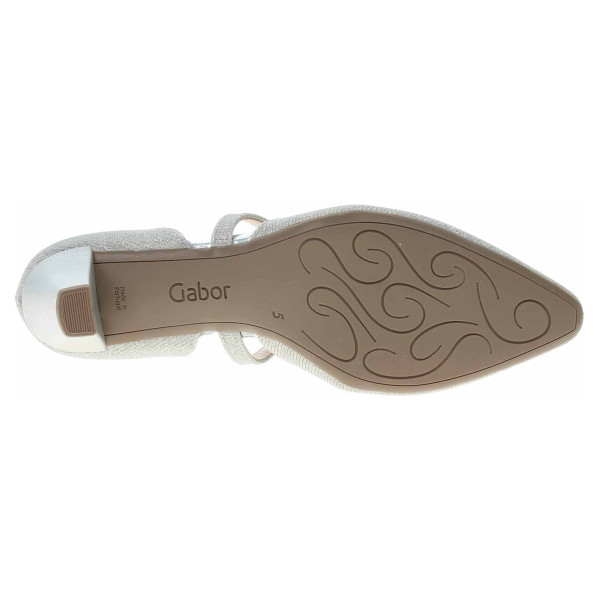 detail Dámská společenská obuv Gabor 01.363.61 silber