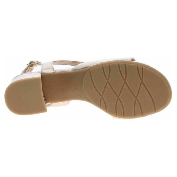 detail Dámská společenská obuv Jana 8-28378-42 champagner