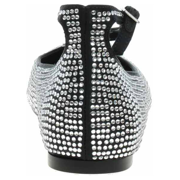 detail Dámská společenská obuv Guess baleriny FLPLVSSAT02-BLACK