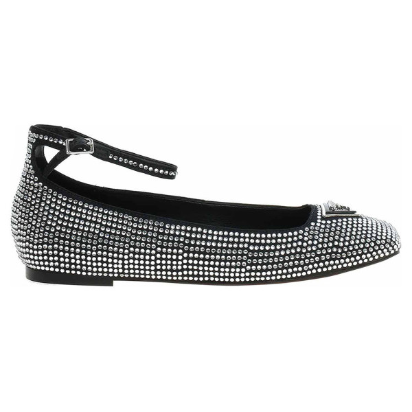 detail Dámská společenská obuv Guess baleriny FLPLVSSAT02-BLACK
