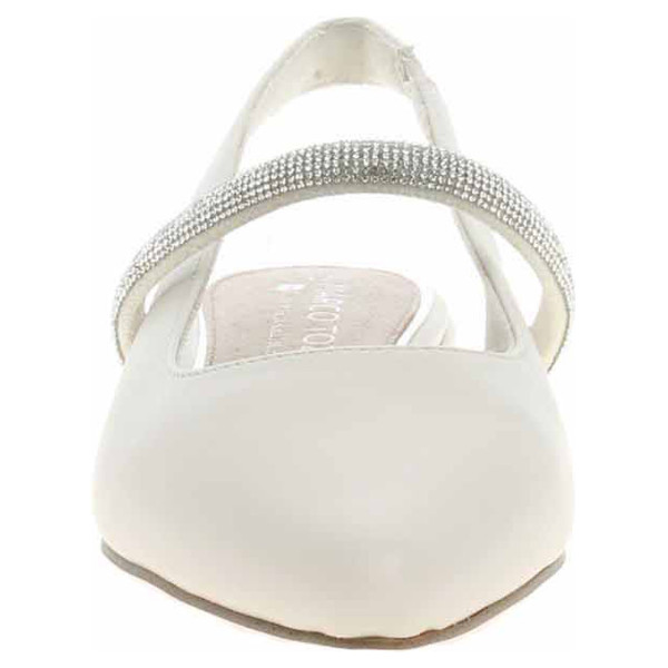 detail Dámská společenská obuv Marco Tozzi 2-89600-44 cream