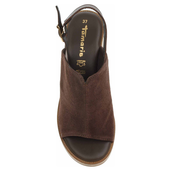 detail Dámské sandály Tamaris 1-28304-44 mocca