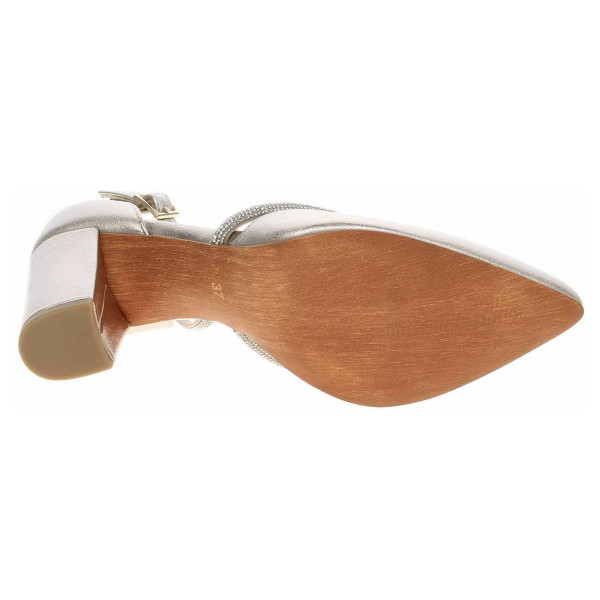 detail Dámská společenská obuv Marco Tozzi 2-82404-42 platinum