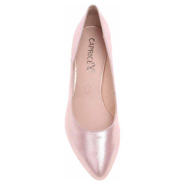 detail Dámské lodičky Caprice 9-22401-24 rose metallic