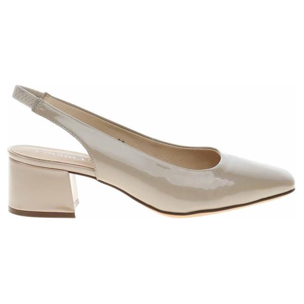 detail Dámské lodičky Caprice 9-29500-20 beige patent
