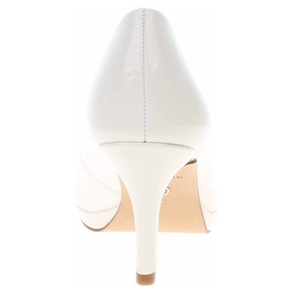 detail Dámské lodičky Tamaris 1-22444-29 white patent