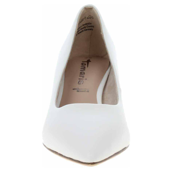 detail Dámská společenská obuv Tamaris lodičky 1-22414-20 white matt