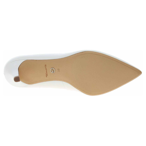 detail Dámská společenská obuv Tamaris lodičky 1-22414-20 white matt