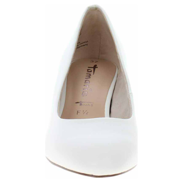 detail Dámské lodičky Tamaris 1-22419-41 white matt