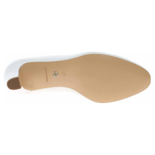 detail Dámské lodičky Tamaris 1-22419-41 white matt