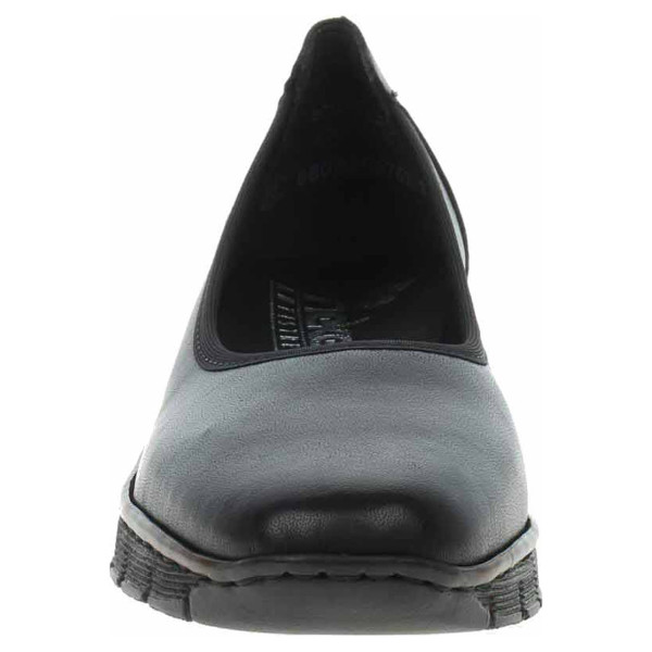 detail Dámské lodičky Rieker 53755-00 schwarz
