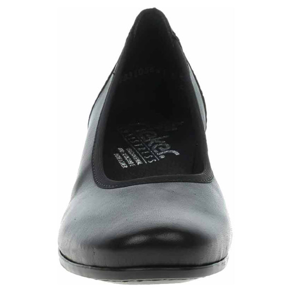 detail Dámské lodičky Rieker 41650-00 schwarz