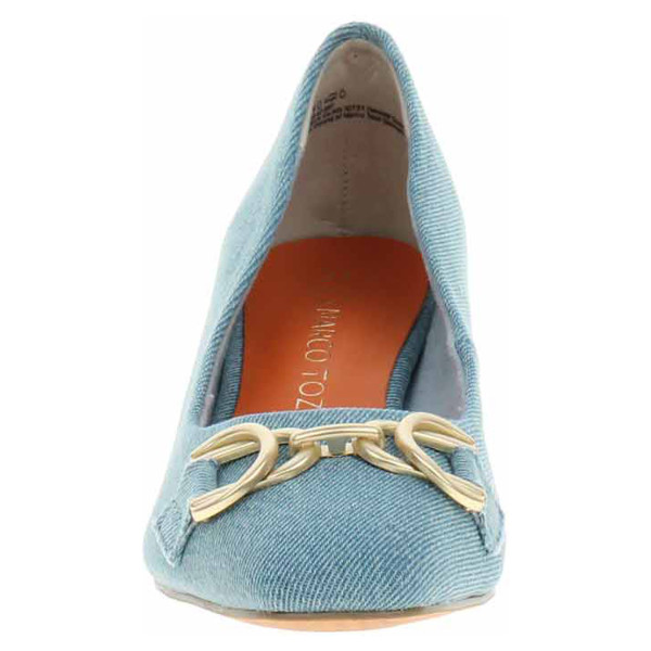 detail Dámské lodičky Marco Tozzi 2-22428-42 lt.blue jeans