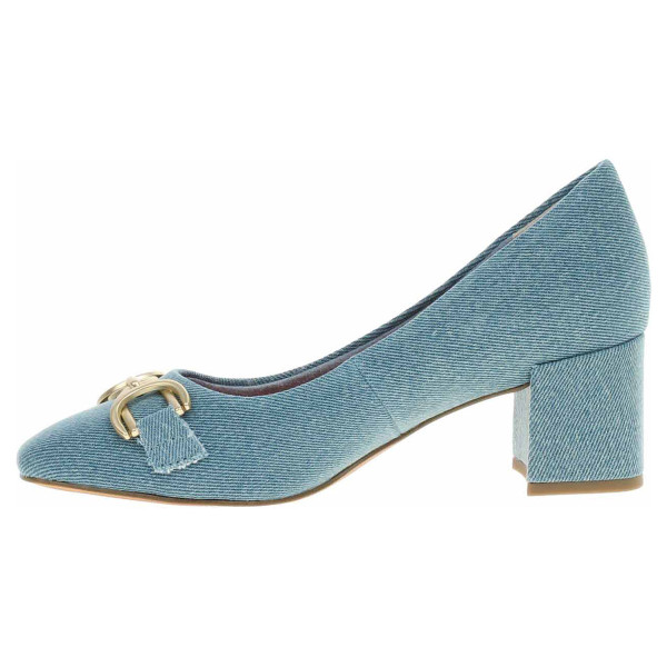 detail Dámské lodičky Marco Tozzi 2-22428-42 lt.blue jeans