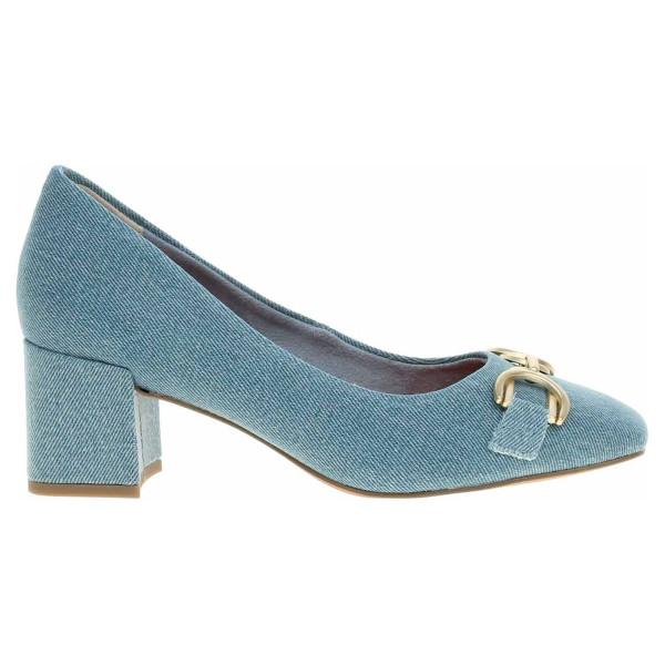 detail Dámské lodičky Marco Tozzi 2-22428-42 lt.blue jeans