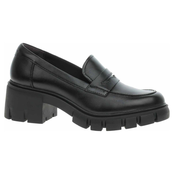 detail Dámské mokasiny Tamaris 1-24439-41 black leather
