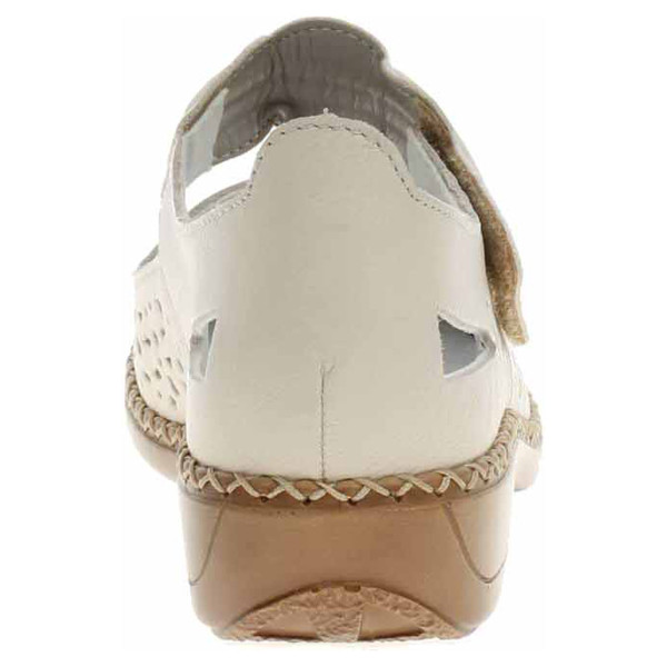 detail Dámské lodičky Rieker 41399-60 beige