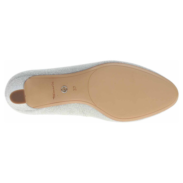 detail Dámské společenské lodičky Tamaris 1-22418-41 silver glam