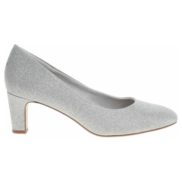 detail Dámské společenské lodičky Tamaris 1-22418-41 silver glam