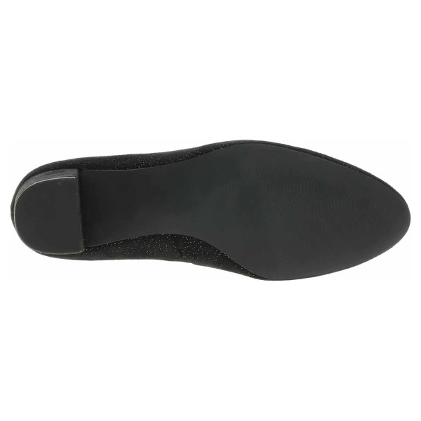 detail Dámské společenské lodičky Marco Tozzi 2-22438-43 black-gold