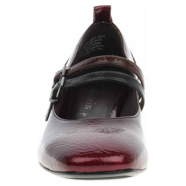 detail Dámské lodičky Tamaris 1-22318-43 merlot comb