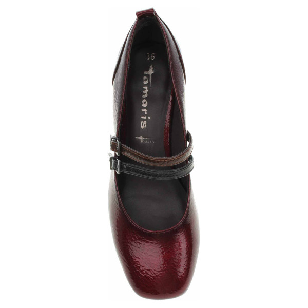 detail Dámské lodičky Tamaris 1-22318-43 merlot comb