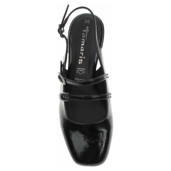 detail Dámské lodičky Tamaris 1-29510-44 black patent