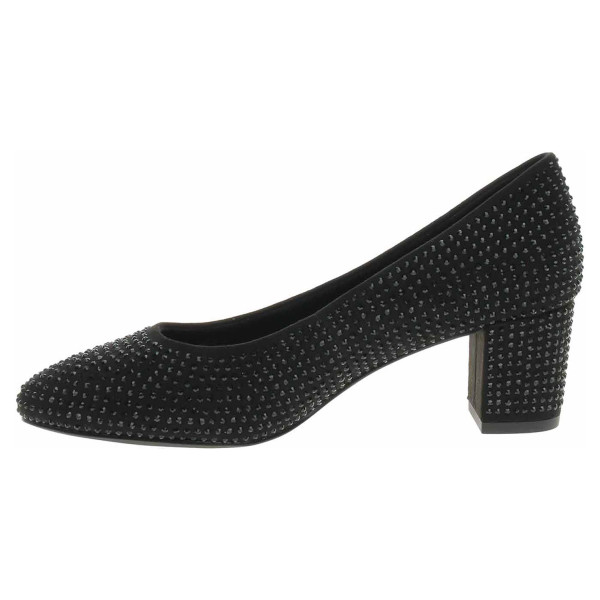 detail Dámská společenská obuv Marco Tozzi 2-22440-45 black glitter