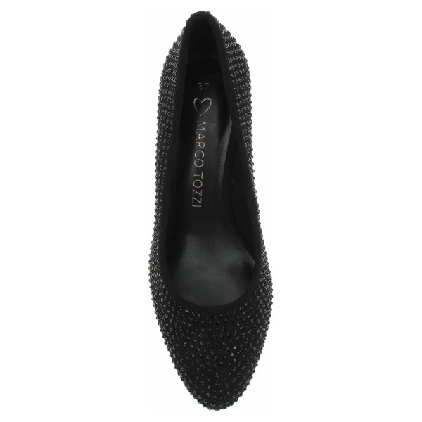 detail Dámská společenská obuv Marco Tozzi 2-22440-45 black glitter