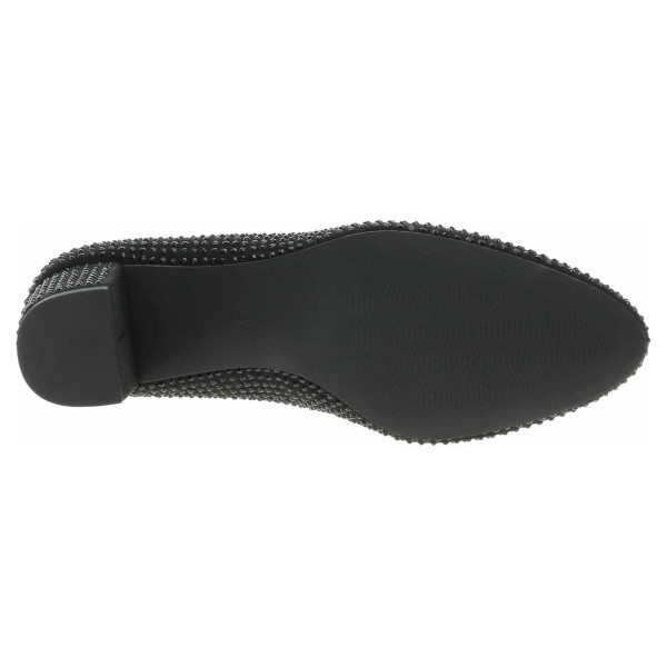 detail Dámská společenská obuv Marco Tozzi 2-22440-45 black glitter