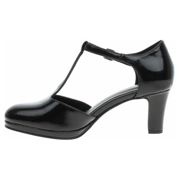 detail Dámské společenské lodičky Marco Tozzi 2-24419-45 black patent