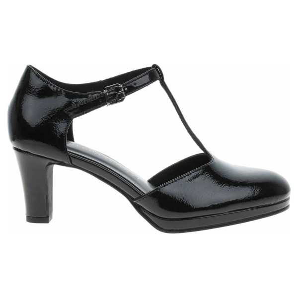 detail Dámské společenské lodičky Marco Tozzi 2-24419-45 black patent