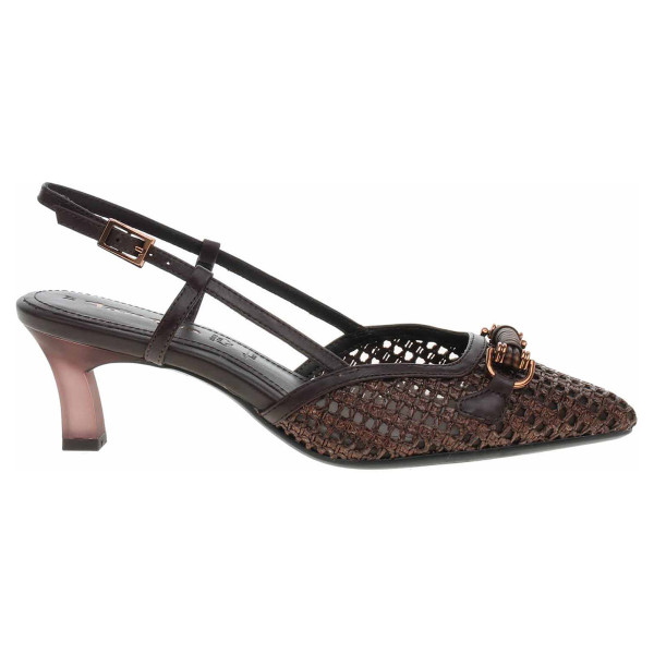 detail Dámské lodičky Tamaris 1-29634-44 mocca