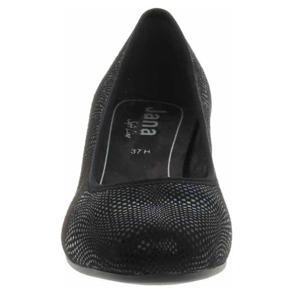 detail Dámské lodičky Jana 8-22476-42 black structur