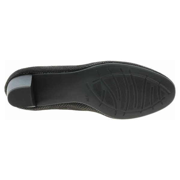 detail Dámské lodičky Jana 8-22476-42 black structur