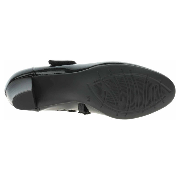 detail Dámské lodičky Jana 8-24465-43 black patent