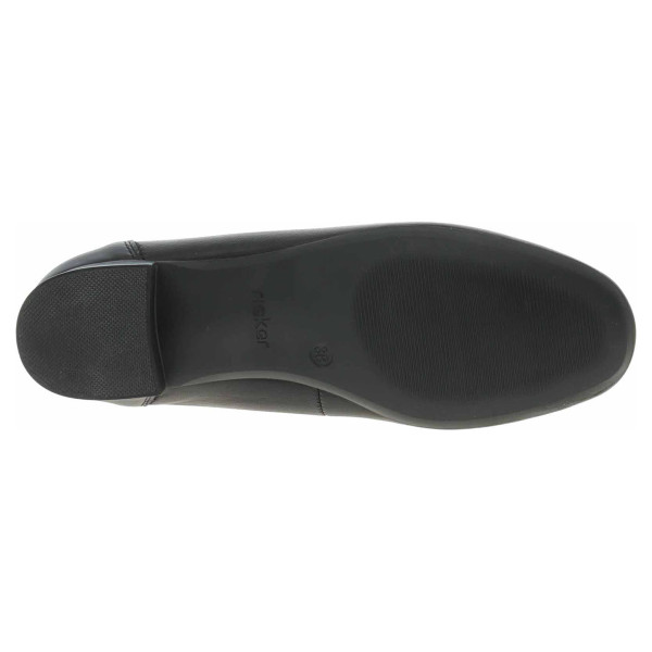 detail Dámské lodičky Rieker 43452-00 schwarz