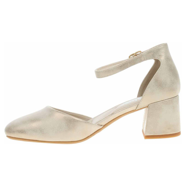 detail Dámské lodičky Rieker 44762-91 silber-platin