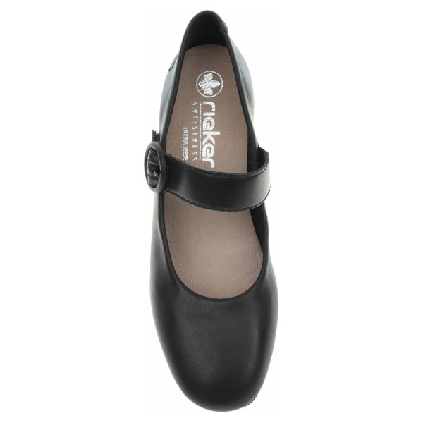 detail Dámské lodičky Rieker 43455-00 schwarz