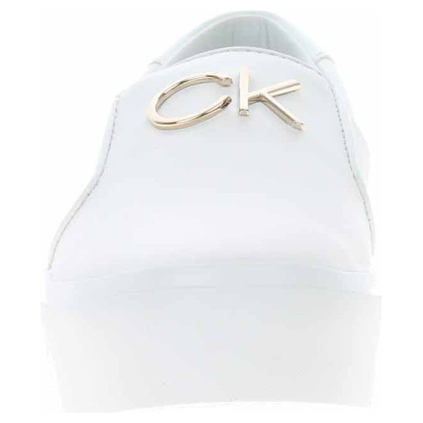 detail Dámské mokasiny Calvin Klein HW0HW00652 0K4 triple white