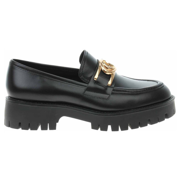 detail Dámské mokasiny Guess FL7ILRLEA14 BLACK