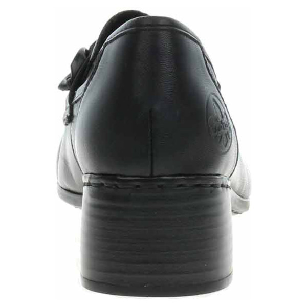 detail Dámské mokasiny Rieker 41660-00 schwarz